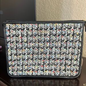 NWT MZ Wallace Boucle Multicolor Metro Clutch
